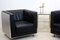 Set of Leather & Aluminium Armchairs by Kunihide Oshinomi for Matteo Grassi 9