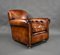 Antique Leather Club Chairs, 1920s, Set of 2 6