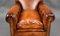 Antique Leather Club Chairs, 1920s, Set of 2, Image 9