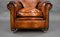 Antique Leather Club Chairs, 1920s, Set of 2 10