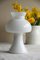 White Mushroom Lamp from Holmegaard, Image 4