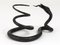 Austrian Snake Sculpture in Hand Forged Iron in the style of Edgar Brandt, 1920s 6