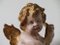 Figura de ángel de madera tallada con arpa, Imagen 3