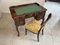 Late Biedermeier Desk with Walnut Veneer 6