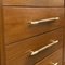 Vintage Chest of Drawers in Teak & Brass 10