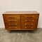 Vintage Chest of Drawers in Teak & Brass 1
