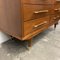 Vintage Chest of Drawers in Teak & Brass 8