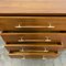 Vintage Chest of Drawers in Teak & Brass 6