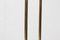Lámpara de pie de trombón danesa vintage de latón de Jo Hammerborg para Fog & Mørup, años 70, Imagen 11