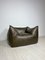 Vintage Le Bambole Leather Lounge Chair by Mario Bellini for B&b Italia, 1970s, Image 2