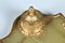 Calamaio antico, portapenne o portapenne in bronzo dorato, fine XIX secolo, Immagine 5