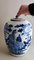 Chinesisches Ingwergefäß aus Porzellan mit kobaltblauem Deckel, 1862 18