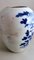 Chinese Porcelain Ginger Jar with Lid Cobalt Blue Decorations, 1862, Image 11