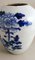 Chinesisches Ingwergefäß aus Porzellan mit kobaltblauem Deckel, 1862 10
