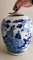 Chinese Porcelain Ginger Jar with Lid Cobalt Blue Decorations, 1862, Image 19