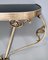 Vintage Italian Wall Mounted Console Table in Brass, 1950s, Image 11