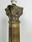 Large Early Empire Style Bronze Corinthian Table Lamp, 1900s 16