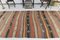 Grand Tapis Kilim Vintage, Turquie 3