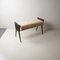 Bench in Walnut with Velvet Seat in the style of Ico Parisi, 1950s 7