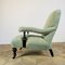 Antique English Open Arm Library Chair, 1880s 4
