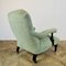 Antique English Open Arm Library Chair, 1880s 7