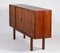 Vintage Danish Low Rosewood Sideboard, 1960s 5