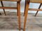 Vintage Dining Chairs in Beech & Woven Rope, 1950s, Set of 4 22