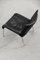 Fauteuils Scandinaves Modernes Mid-Century en Cuir Patchwork Noir de Ikea, 1980s, Set de 2 2