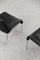 Fauteuils Scandinaves Modernes Mid-Century en Cuir Patchwork Noir de Ikea, 1980s, Set de 2 5