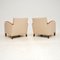 Swedish Art Deco Satin Birch Armchairs, 1930s, Set of 2 4