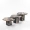 Nesting Tables in Cipolin Marble, 1970s, Set of 3 1