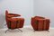 Fauteuils Mid-Century en Velours, 1950s, Set de 2 9