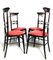 Dining Chairs from Chiavari, 1950s, Set of 4 4