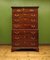 19th Century Mahogany Chest on Chest of Drawers 8