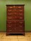 19th Century Mahogany Chest on Chest of Drawers 11