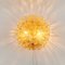 Large German Amber Bubble Glass Flush Mount by Helena Tynell for Limburg, 1970s, Image 5