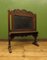 Chalkboard with Antique Carved Oak Latin Inscribed Frame, Image 10