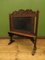 Chalkboard with Antique Carved Oak Latin Inscribed Frame 20