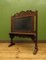 Chalkboard with Antique Carved Oak Latin Inscribed Frame, Image 19