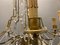 Lámpara de araña italiana grande Macaroni de cristal de Murano con 8 luces, años 60, Imagen 9