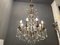 Large Italian Macaroni Murano Glass Chandelier with 8 Lights, 1960s 5