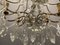 Großer italienischer Makkaroni Murano Glas Kronleuchter mit 8 Leuchten, 1960er 4