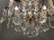 Lámpara de araña italiana grande Macaroni de cristal de Murano con 8 luces, años 60, Imagen 3