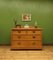 Antique Victorian Pine Chest of Drawers on Castors 19