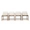 Esszimmerstühle aus Holz & Stoff von Vittorio Rossi für Lorenzon, 1960er, 4 . Set 2