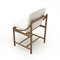Wooden and Fabric Dining Chairs by Vittorio Rossi for Lorenzon, 1960s, Set of 4, Image 7
