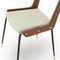 Esszimmerstühle aus Holz & Stoff von RB Rossana, 1960er, 6er Set 10