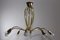 Lámpara de araña de latón atribuida a Rupert Nikoll, años 50, Imagen 10