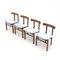 Velvet 193 Dining Chairs by Inger Klingenberg for France & Son, 1960s, Set of 4 1
