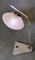 Lampe de Bureau Ajustable Vintage en Laiton, Verre et Marbre, 1950 9